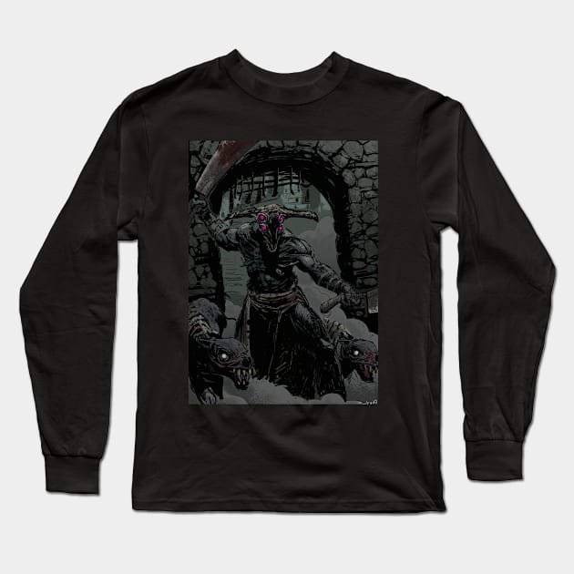 Capra Demon Long Sleeve T-Shirt by frenkp